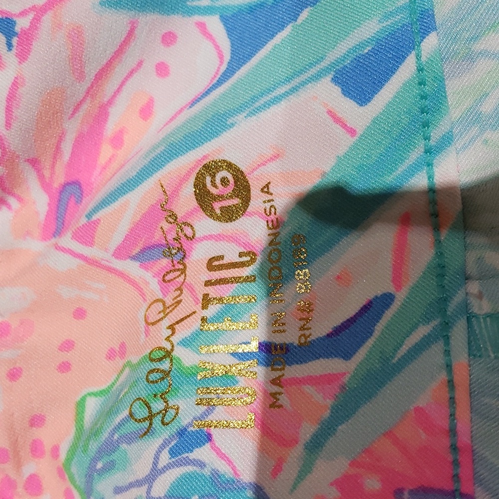 NWOT Lilly Pulitzer golf size UPF 50+ luxletic 28” Corso pant 16 size - Picture 7 of 12